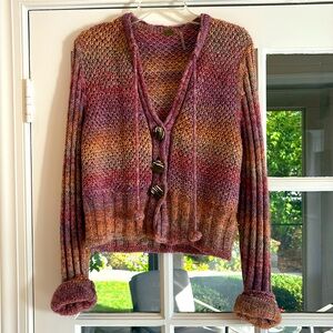 One Girl Who Acrylic/Wool Sweater -Medium